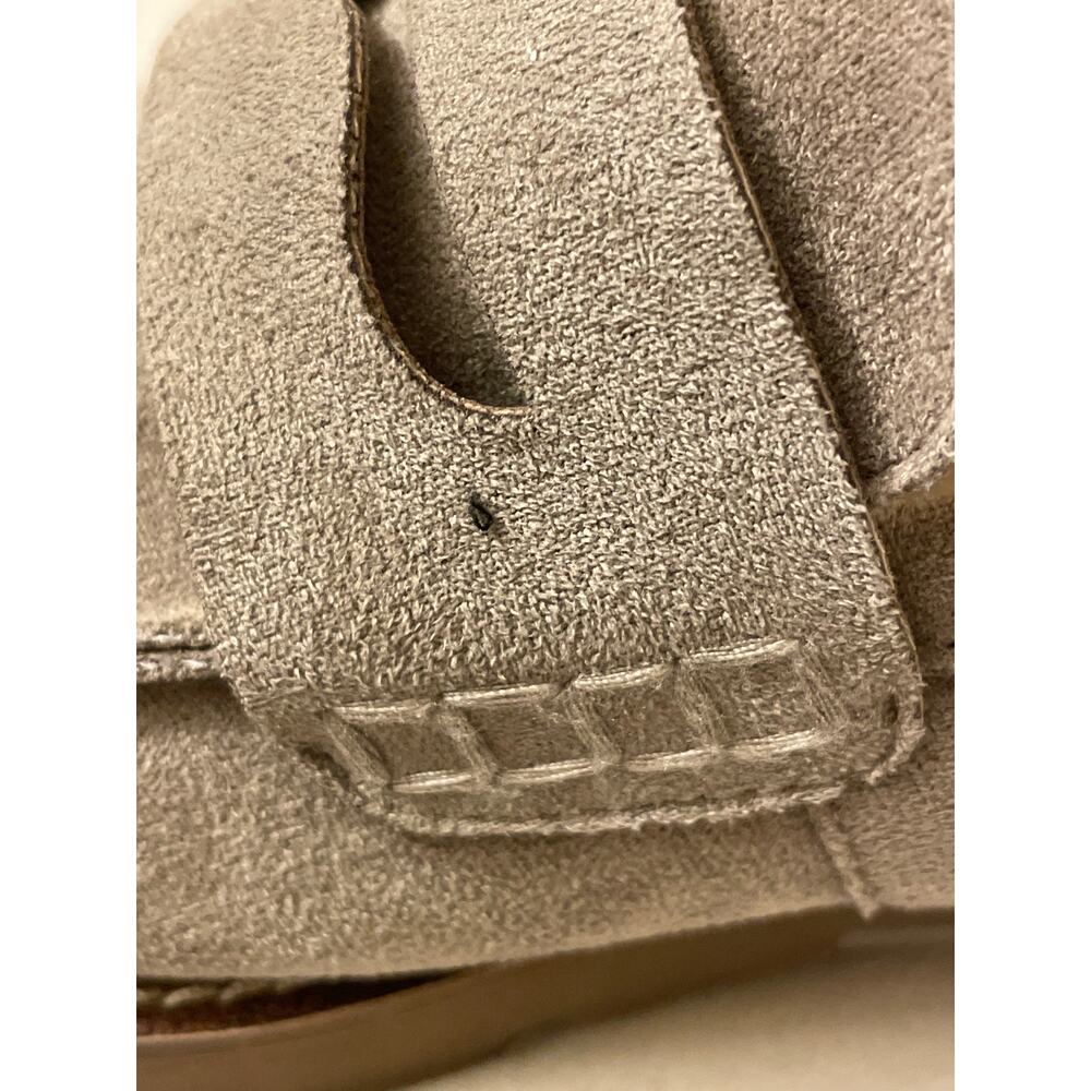 Anne‎ Klein Women's Size 8.5 Everly Lug Sole Penny Loafers Shoes Grey - Picture 7 of 8